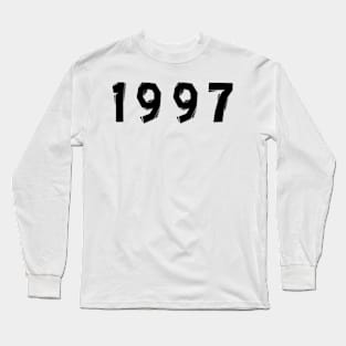 1997 year | simple black Long Sleeve T-Shirt